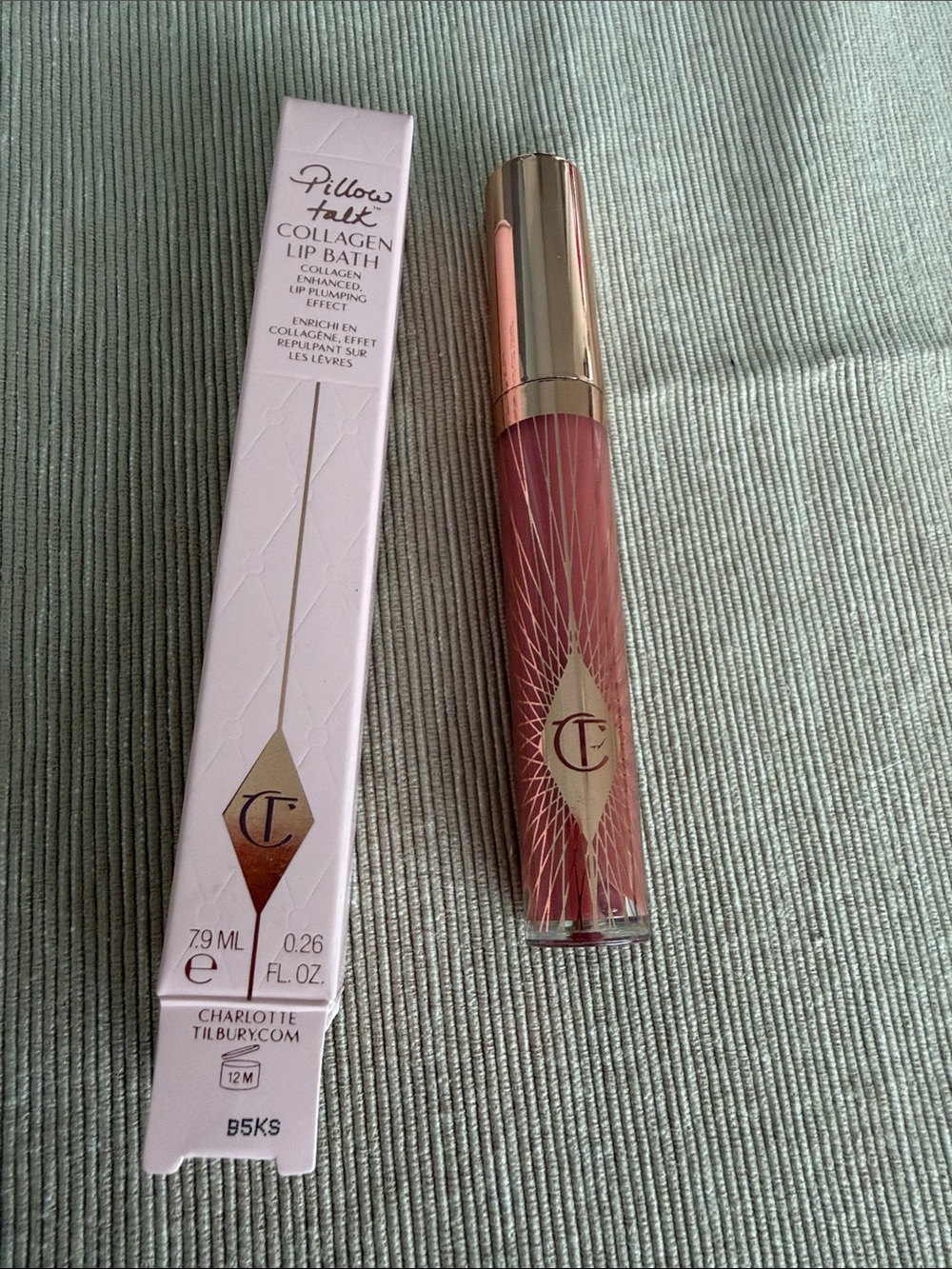 Charlotte Tilbury Lip Gloss Serum in Sheer Rose Pink